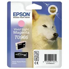 Tinteiro Epson T0966 Magenta VividoClaro 11,4ml | Compatível Epson | BluePixel