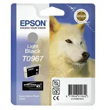 Tinteiro Epson T0967 Cinzento 11,4 ml | Compatível com Impressoras Epson | Bluepixel.pt