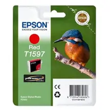 Tinteiro Epson T1597 Vermelho 17ml Marca 35 Compatível com Impressoras Epson | bluepixel.pt