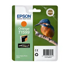 Tinteiro Epson T1599 Laranja C13T15994010 - 17ml | Compatível Epson | Bluepixel.pt