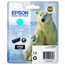 Tinteiro Epson 26 Azul C13T26124010 - Compatível com Impressoras Epson | BluePixel.pt