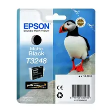 Tinteiro Epson T3248 Preto Matte 14ml C13T32484010 - Impressão de Alta Qualidade na bluepixel.pt