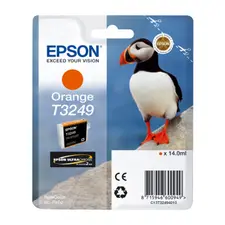 Tinteiro Epson T3249 Laranja C13T32494010 14ml - Impressões vibrantes na bluepixel.pt