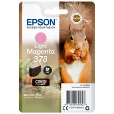 Tinteiro Epson 378 Magenta Claro C13T37864010 - 4,8 ml | Loja BluePixel