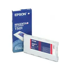 Tinteiro Epson T501 Magenta C13T501011 500ml | Compatível com impressoras Epson na BluePixel
