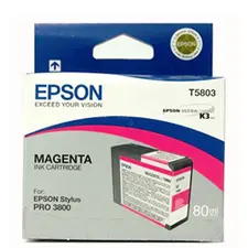 Tinteiro Epson T580A Magenta Vivido 80ml | Compatível com Impressoras Epson - bluepixel.pt