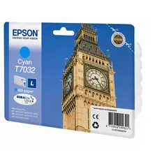 Tinteiro Epson T7032 Azul 9,6ml - Compatível com Impressoras Epson na BluePixel