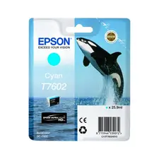 Tinteiro Epson T7602 Azul 25,9ml - Compatível com Impressoras Epson | BluePixel.pt