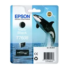 Tinteiro Epson T7608 Preto Matte C13T76084010 - 25,9ml | Loja BluePixel