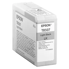 Tinteiro Epson T8507 Cinzento 80ml | Compatível com Impressoras Epson na bluepixel.pt