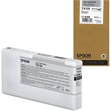 Tinteiro Epson T9139 Cinzento Claro 200ml | Compatível com Impressoras Epson | bluepixel.pt