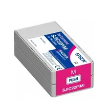 Tinteiro Epson SJIC22P Magenta 32,5ml - Compatível com impressoras Epson na bluepixel.pt