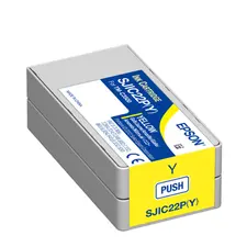 Tinteiro Amarelo Epson SJIC22P C33S020604 32,5ml | Compatível com Impressoras Epson | BluePixel.pt