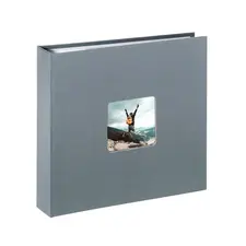 Álbum de Fotos 22,5x22cm com 80 Folhas Fine Art Cinza | Marca 237 na bluepixel.pt