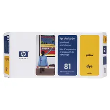 Cabeça de Impressão HP 81 Amarelo C4953A + Kit Limpeza para Impressoras HP | Bluepixel.pt