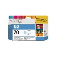 Tinteiro HP 70 Azul Claro C9390A 130ml - Marca 34 | Loja BluePixel