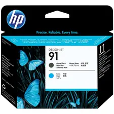 Tinta HP 91 Preto Matte/Azul 775ml - Marca 34 | Impressões de Alta Qualidade