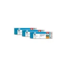 Pack Tinteiros HP 91 Azul Claro C9486A 775ml - Pack de 3 | Loja BluePixel