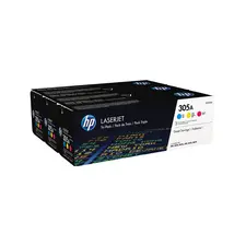 Pack de Toners HP 305A 3 Cores CF370AM - Compatível, 2600 páginas | bluepixel.pt