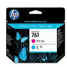 Cabeça de Impressão HP 761 Magenta/Azul - Marca 34 | Loja BluePixel.pt