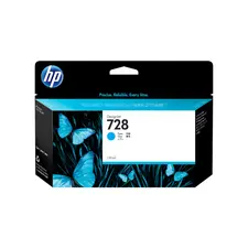 Tinteiro HP 728 Azul F9J67A 130ml - Compatível com impressoras HP | bluepixel.pt