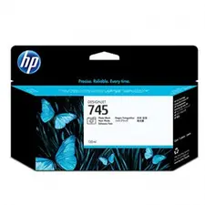 Tinteiro HP 745 Preto F9J98A 130ml | Compatível com impressoras HP na bluepixel.pt