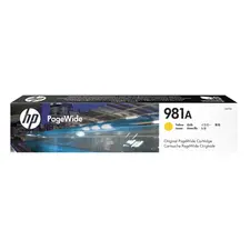 Tinteiro HP 981A Amarelo J3M70A - Compatível com Impressoras HP - Até 6000 páginas | bluepixel.pt