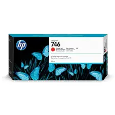 Tinteiro HP 746 Vermelho P2V81A 300ml - Tinta de Alta Capacidade para Impressoras HP na bluepixel.pt
