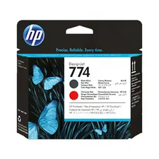 Cartucho HP 774 Preto Matte/Vermelho P2V97A - Impressão de Alta Qualidade na bluepixel.pt