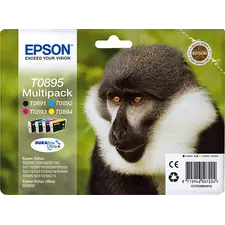 Tinteiro EPSON T0895 Multipack 4 Cores para Stylus S2x, SX1xx/2xx/4xx e Stylus Office BX300 | BluePixel.pt