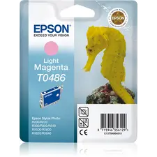 Tinteiro EPSON T0486 Magenta Claro para Stylus Photo R200/220/300/320/340 e RX500/600/620/640 - Bluepixel.pt