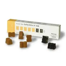 Conjunto de Marcadores Xerox Color Stick Amarelo 5un + Preto 2un | Loja BluePixel