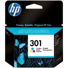 Cartucho HP 301 Original Tri-Color 3ml - Impressões Vibrantes e de Alta Capacidade | bluepixel.pt