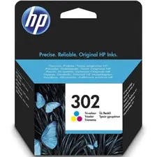 Cartucho de Tinta HP 302 Tri-color Original F6U65AE | Impressão de Qualidade | bluepixel.pt