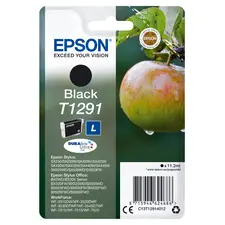 Tinteiro EPSON T1291 Preto L + RF para Stylus B42, BX3xx/5xx/6xx/9xx, SX4xx/5xx/620 | Loja BluePixel