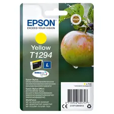 Tinteiro EPSON T1294 Amarelo - Compatível com Stylus B42 e modelos SX4xx/5xx/6xx/9xx | BluePixel.pt