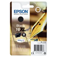 Tinteiro EPSON 16 Preto XL para impressoras WF-2010 e séries 251xx/26xx/27xx | bluepixel.pt