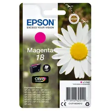 Tinteiro EPSON 18 Magenta compatível com XP-30/X02/X05/X12/X15/X22/X25 | Loja BluePixel