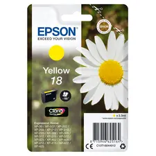 Tinteiro Amarelo Epson 18 Compatível com XP-30, XP-12, XP-15, XP-22, XP-25 - Marca 35 | BluePixel.pt