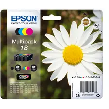 Tinteiro EPSON 18 Multipack 4 Cores + Alarme RF para XP-30 e modelos similares | bluepixel.pt