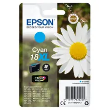 Tinteiro EPSON 18 Ciano XL - Compatível com Impressoras Epson XP-30 e Outros Modelos | bluepixel.pt