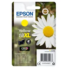 Tinteiro EPSON 18 Amarelo XL com Alarme RF para Impressoras XP-30 e Modelos Compatíveis | bluepixel.pt