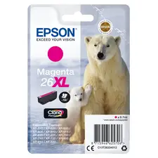 Tinteiro EPSON 26 Magenta XL para Impressoras Epson Expression Premium XP-5xx/6xx/7xx/8xx | BluePixel.pt