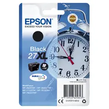 Tinteiro EPSON 27 Preto XL com Alarme RF | Compatível com Impressoras Epson WF36xx, 7110, 7210, 76xx, 77xx - bluepixel.pt