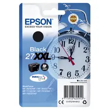 Tinteiro EPSON 27 Preto XXL com Alarme RF | Compatível com WF36xx, 7110, 7210, 76xx, 77xx | BluePixel.pt