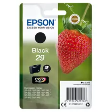 Tinteiro EPSON 29 Preto compatível com XP-255/257/352/355/452/455 | BluePixel