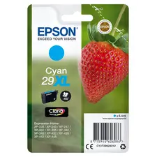 Tinteiro EPSON 29 Ciano XL para Impressoras Expression Home XP-255/257/352/355/452/455 | bluepixel.pt
