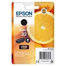 Tinteiro EPSON 33 Preto com Alarme RF para Impressoras Expression Home | bluepixel.pt
