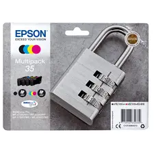 Tinteiro EPSON 35 Multipack com 4 Cores + Alarme RF para Impressoras WF-47xx | bluepixel.pt