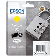 Tinteiro Epson 35 Amarelo com Alarme RF para WorkForce Pro WF-4720/4725/4730/4740 | BluePixel.pt